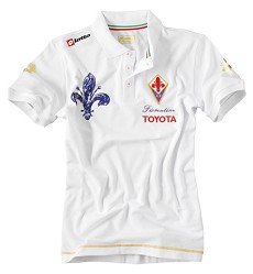 09-10 Fiorentina Polo shirt (white)