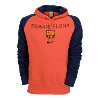 09-10 Barcelona Cover Up Hooded Top (Orange)