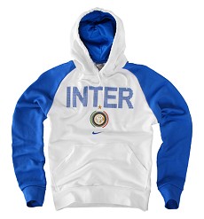 09-10 Inter Milan Cover Up Hooded Top (White)