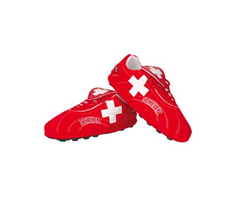 Switzerland Sloffies - Football Slippers