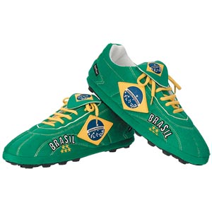 Brazil Sloffies  Football Slippers