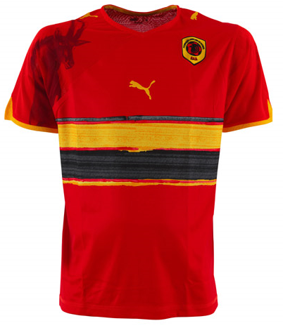 National teams Puma 2010-11 Angola home