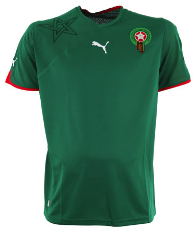 National teams Puma 2010-11 Morocco home