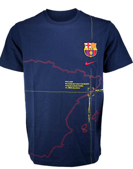 09-10 Barcelona Graphic Tee (navy)