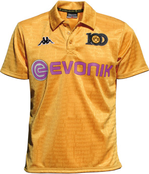 09-10 Borussia Dortmund 100 Years Home Shirt