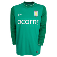 09-10 Aston Villa GK home - Kids