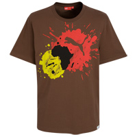 10-11 Puma Africa Splash Tee (Brown)