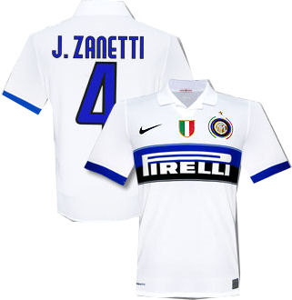 09-10 Inter Milan away (J.Zanetti 4)