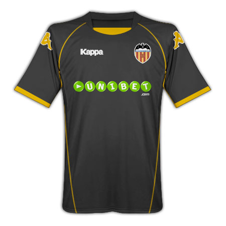 09-10 Valencia away shirt