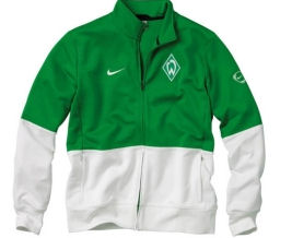 09-10 Werder Bremen Lineup Jacket (Green/White)