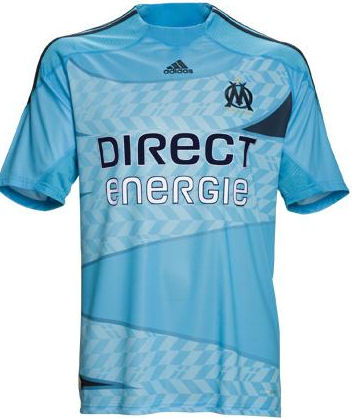 09-10 Marseille away shirt