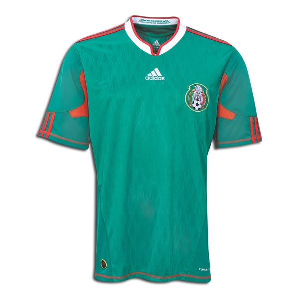 2010-11 Mexico World Cup Home Shirt