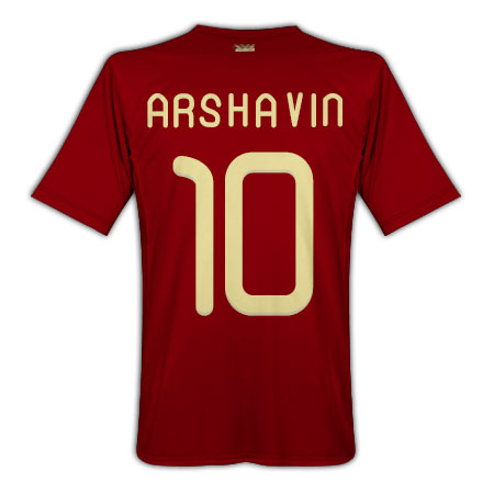 2010-11 Russia Home (arshavin 10)