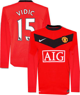 09-10 Man Utd L/S home (Vidic 15)
