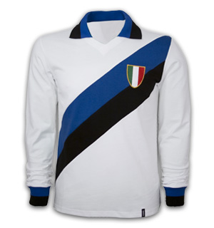 Inter away 1960's longsl. 100% cotton