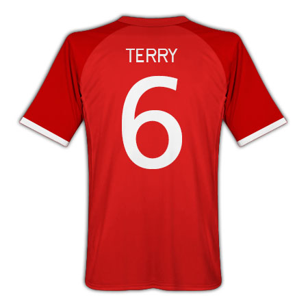 2010-11 England World Cup Away Shirt (Terry 6)