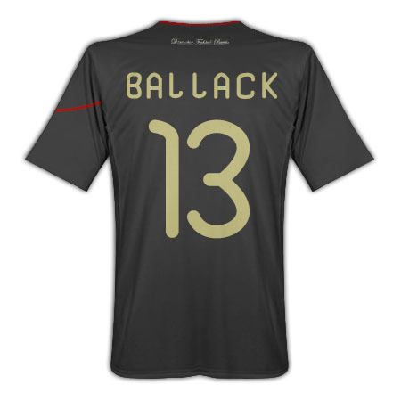 2010-11 Germany World Cup Away Shirt (Ballack 13)