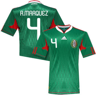 2010-11 Mexico World Cup home (Marquez 4)