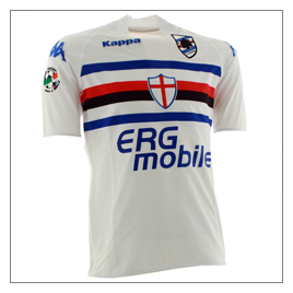 09-10 Sampdoria Away Shirt
