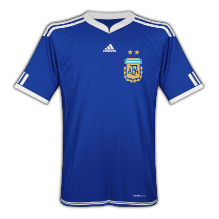 2010-11 Argentina World Cup Away Shirt - Kids