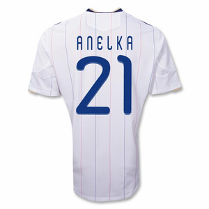 Adidas 2010-11 France World Cup Away (Anelka 21)