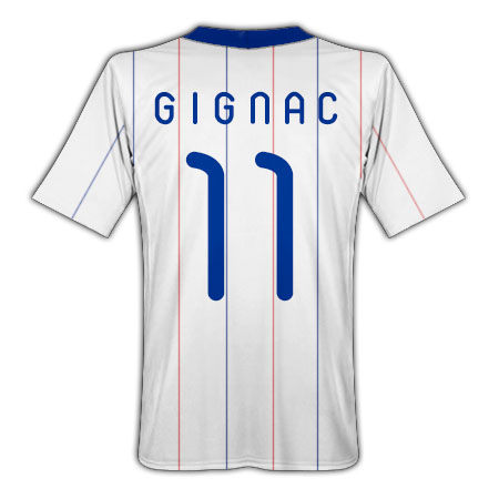 2010-11 France World Cup Away (Gignac 11)