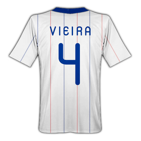 2010-11 France World Cup Away (Vieira 4)