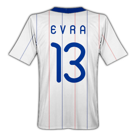 2010-11 France World Cup Away (Evra 13)