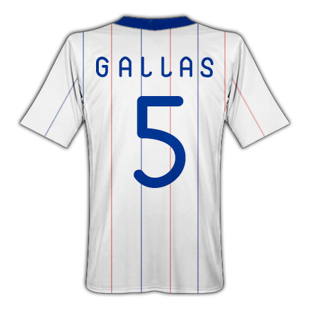 2010-11 France World Cup Away (Gallas 5)