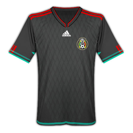 2010-11 Mexico World Cup Away Shirt