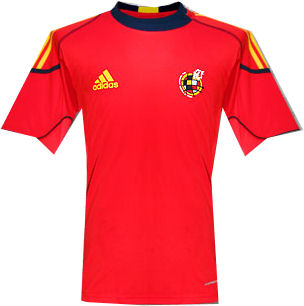 Adidas Spain Kids Training Jersey 2010-11