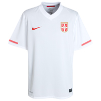 2010 Serbia World Cup Away Football Shirt