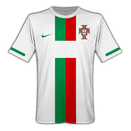2010 Portugal World Cup Nike Away Football Kit