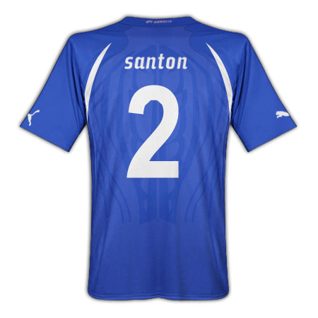 2010-11 Italy World Cup Home (Santon 2)
