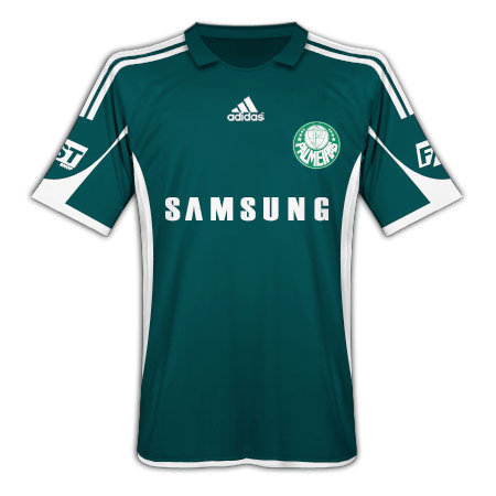 09-10 Palmeiras Home Shirt