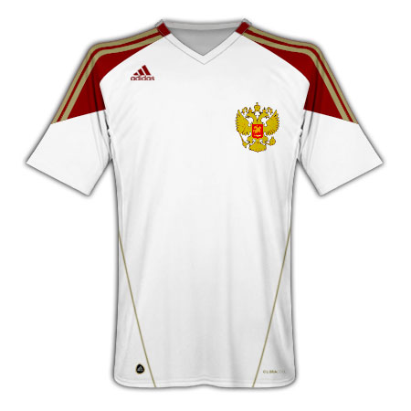 2010-11 Russia Adidas Away Shirt