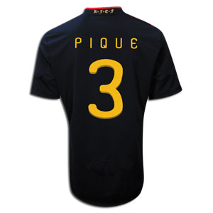 2010-11 Spain World Cup Away (Pique 3)