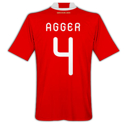 Adidas Daniel Agger Denmark World Cup 2010 Jersey Adidas Daniel Agger Denmark World Cup 2010 Jersey