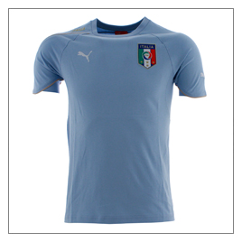 2010-11 Italy Cotton Tee (Powder Blue)