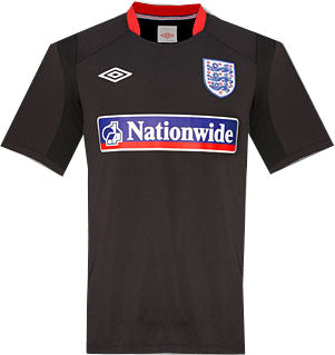 2010-11 England Training Jersey (Black)