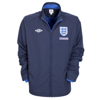2010-11 England Match Day Track Jacket (Navy)