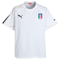 2010-11 Italy Cotton Tee (White)
