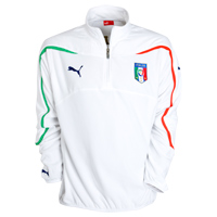 2010-11 Italy Puma Training Fleece (White)