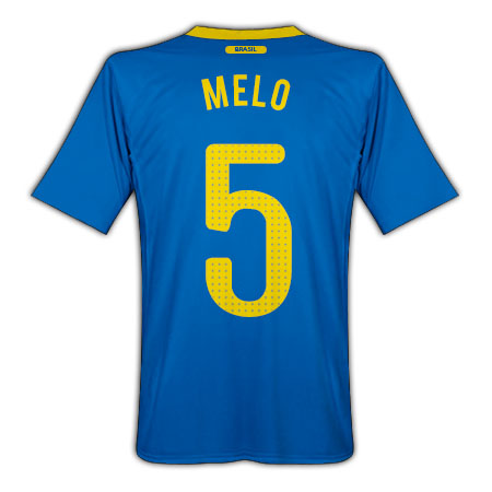 2010-11 Brazil World Cup Away (Melo 5)
