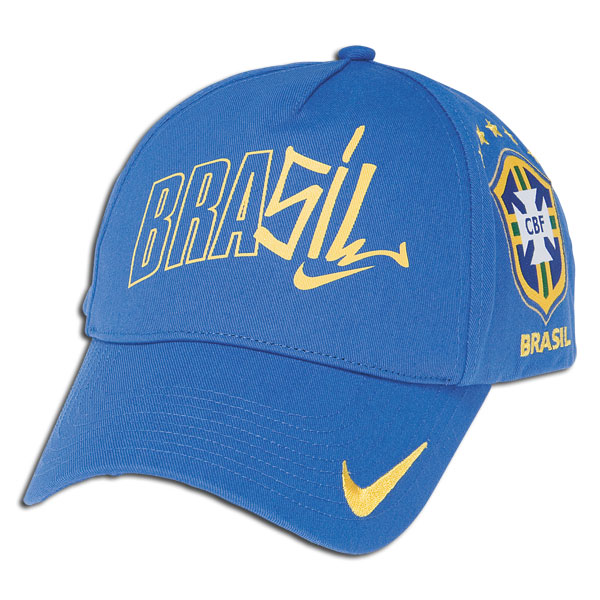 2010-11 Brazil Nike Core Federation Cap (Blue)