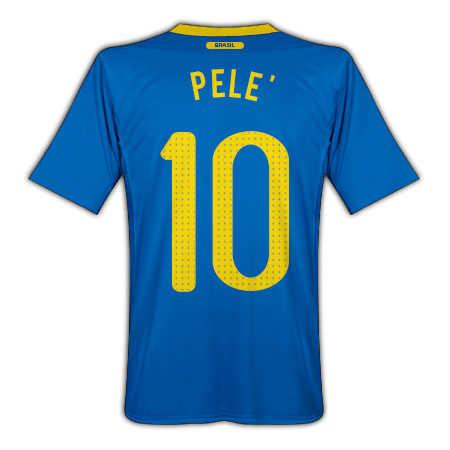 2010-11 Brazil World Cup Away (Pele 10)