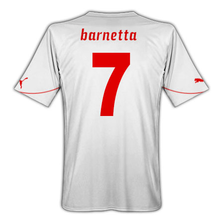 2010-11 Switzerland World Cup Away (Barnetta 7)