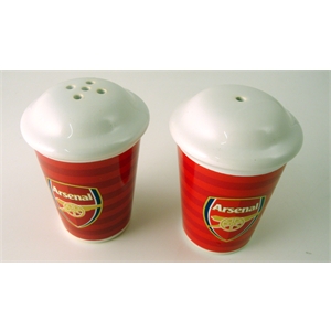 Arsenal FC Salt & Pepper Pots