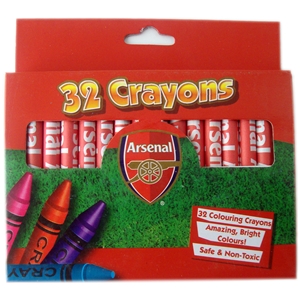 Arsenal FC Crayons