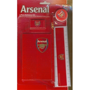 Arsenal FC Stationary Set 5 Pack